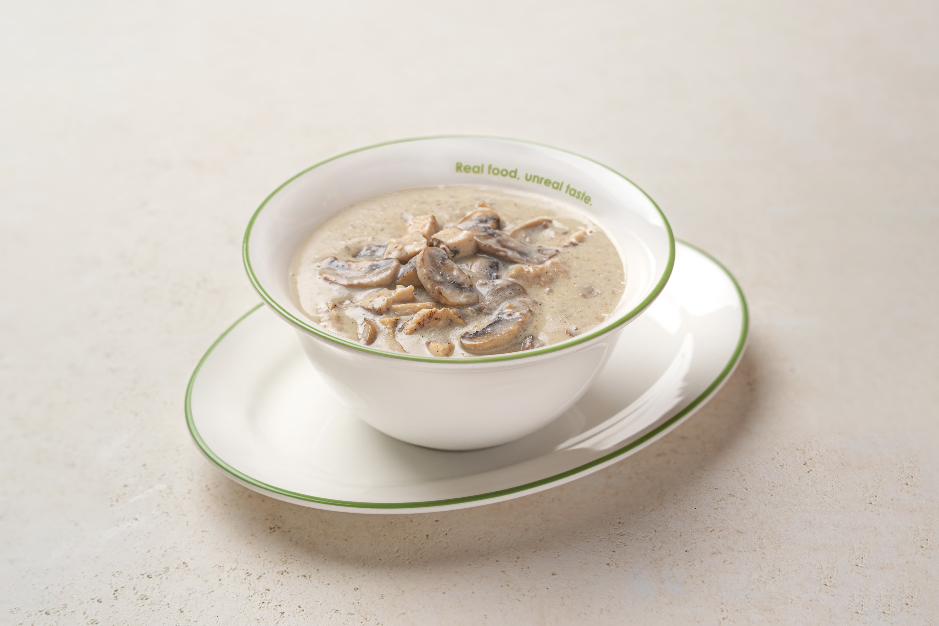 Creamy Chicken & Mushroom Cup