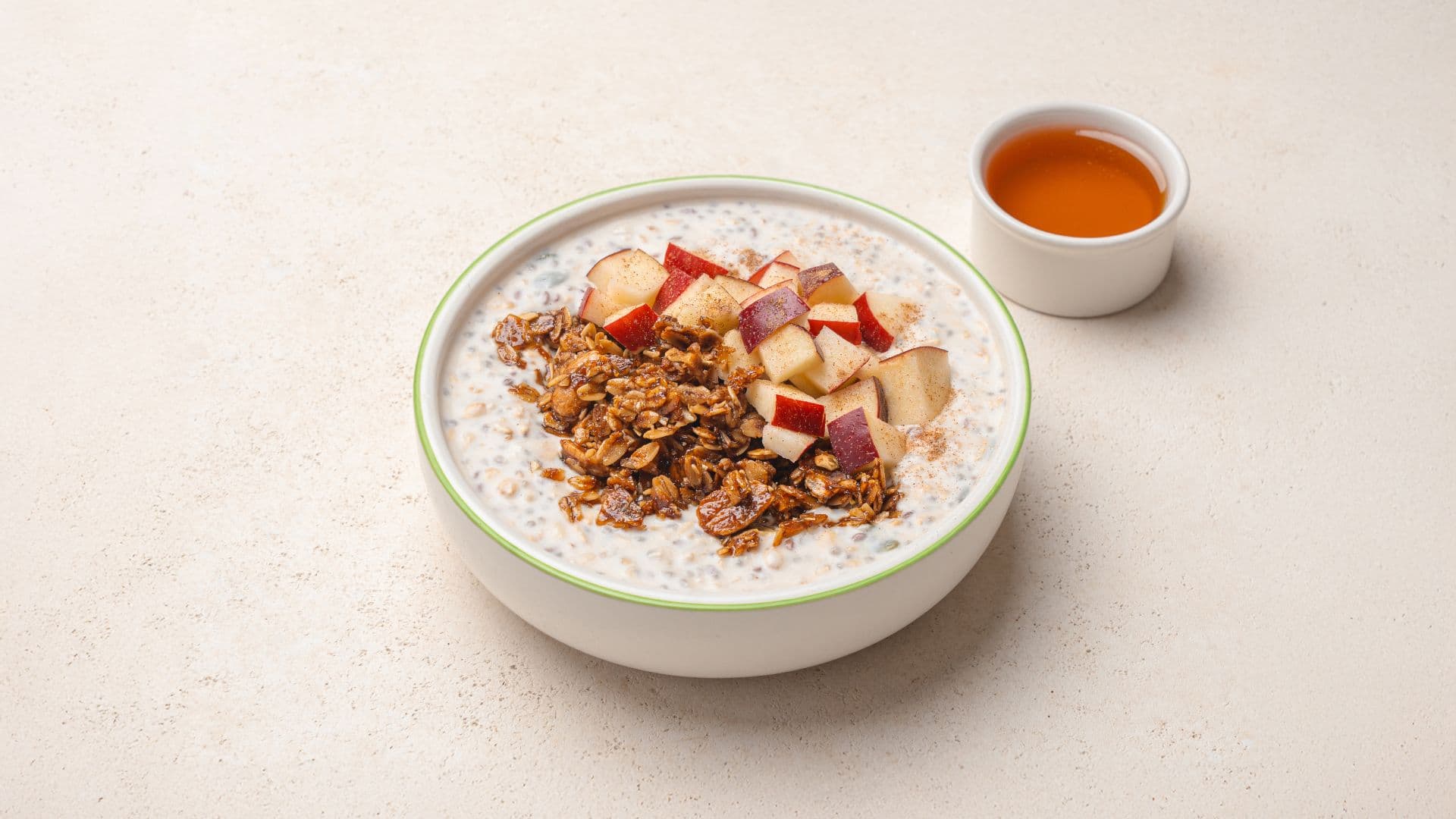 Overnight Oats Apple Cinnamon