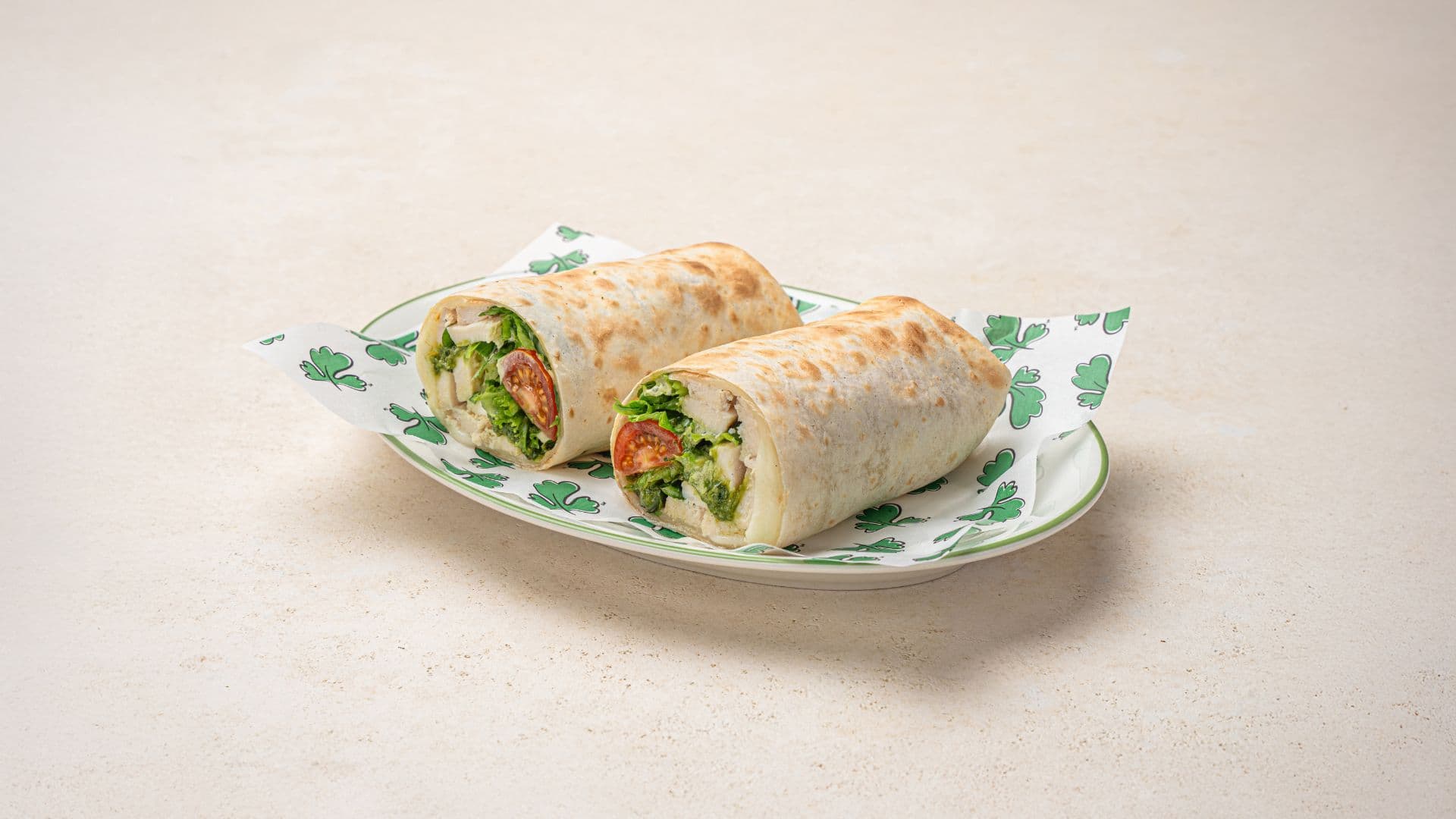 Paneer Pesto Wrap