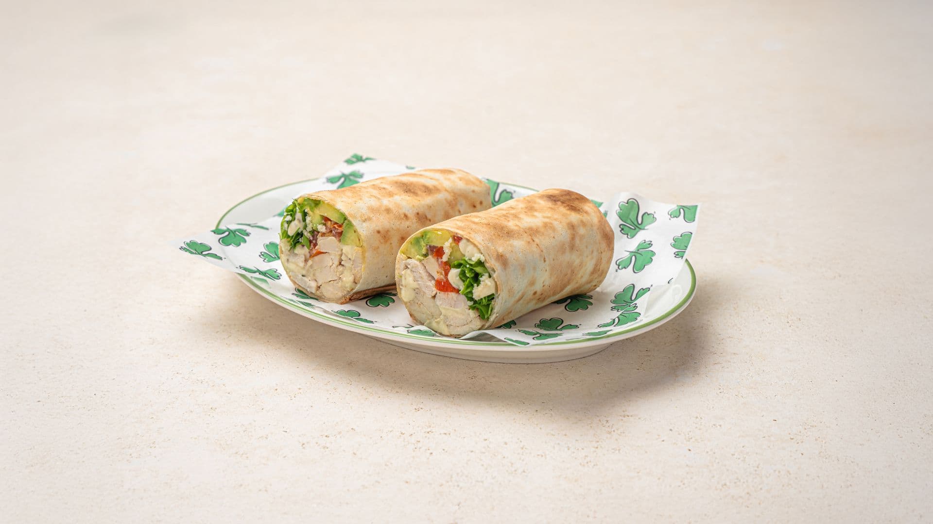 Chicken Caesar Avocado Wrap