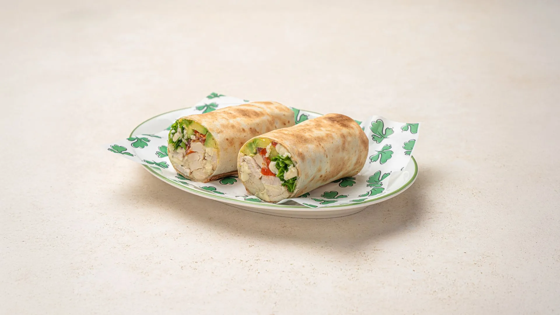 Chicken Caesar Avocado Wrap